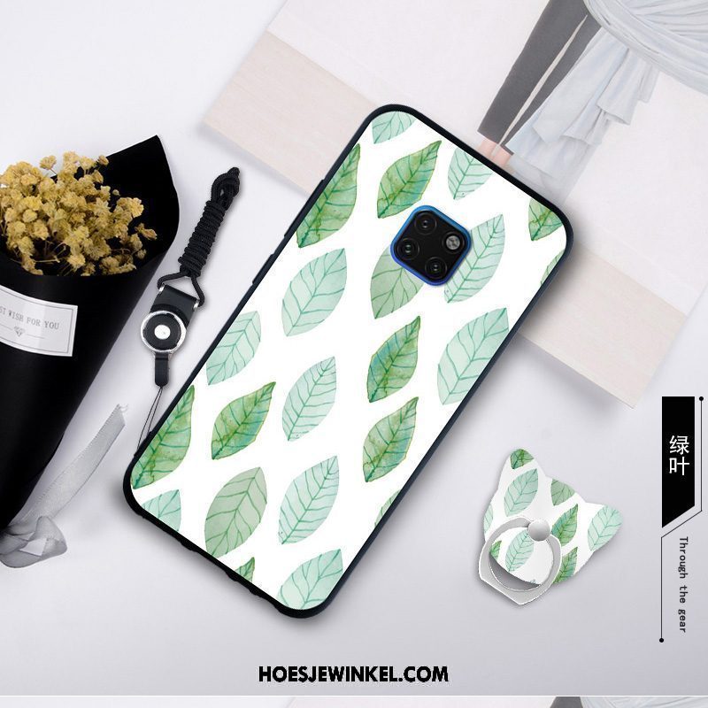 Huawei Mate 20 Rs Hoesje Persoonlijk Siliconen Wit, Huawei Mate 20 Rs Hoesje Kunst Hanger