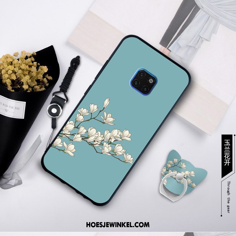 Huawei Mate 20 Rs Hoesje Persoonlijk Siliconen Wit, Huawei Mate 20 Rs Hoesje Kunst Hanger