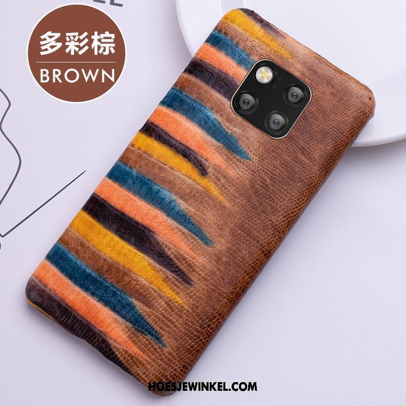 Huawei Mate 20 Rs Hoesje Trendy Merk Hoes Scheppend, Huawei Mate 20 Rs Hoesje Mode Anti-fall