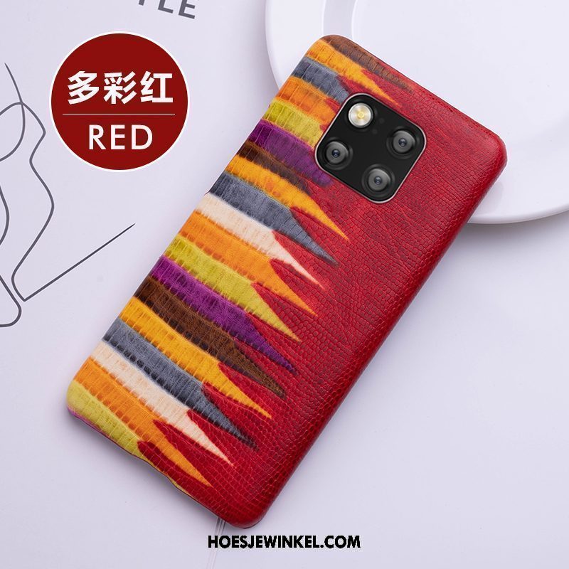 Huawei Mate 20 Rs Hoesje Trendy Merk Hoes Scheppend, Huawei Mate 20 Rs Hoesje Mode Anti-fall