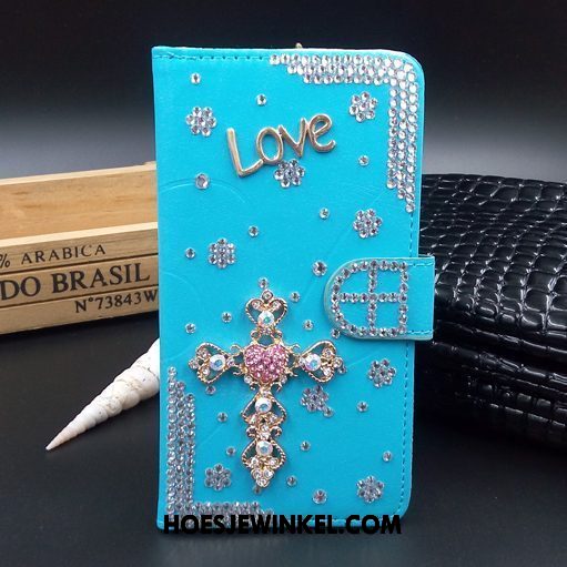 Huawei Mate 20 Rs Hoesje Zwart Folio Mini, Huawei Mate 20 Rs Hoesje Met Strass Rood