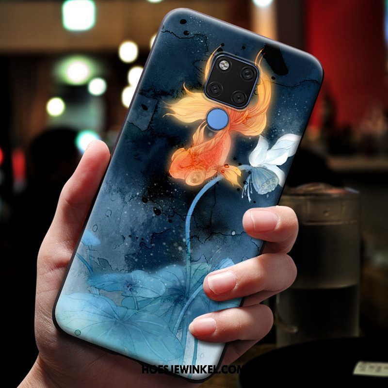 Huawei Mate 20 X Hoesje All Inclusive Hoes Persoonlijk, Huawei Mate 20 X Hoesje Siliconen Mobiele Telefoon