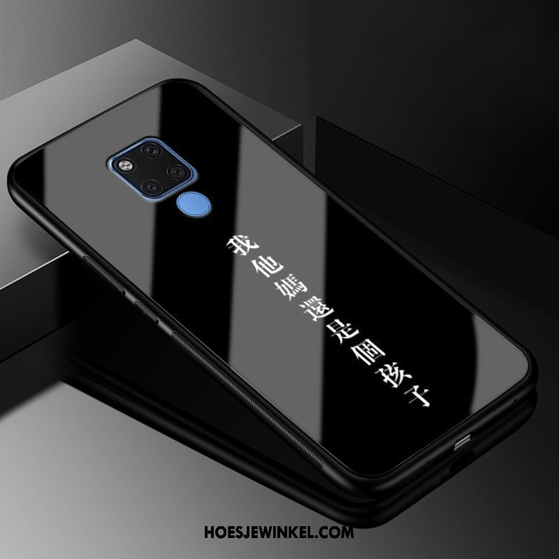 Huawei Mate 20 X Hoesje Anti-fall All Inclusive Trend, Huawei Mate 20 X Hoesje Glas Nieuw