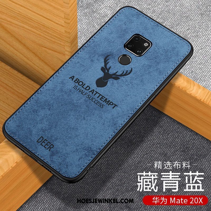 Huawei Mate 20 X Hoesje Anti-fall Mobiele Telefoon Bescherming, Huawei Mate 20 X Hoesje Patroon Hertachtigen