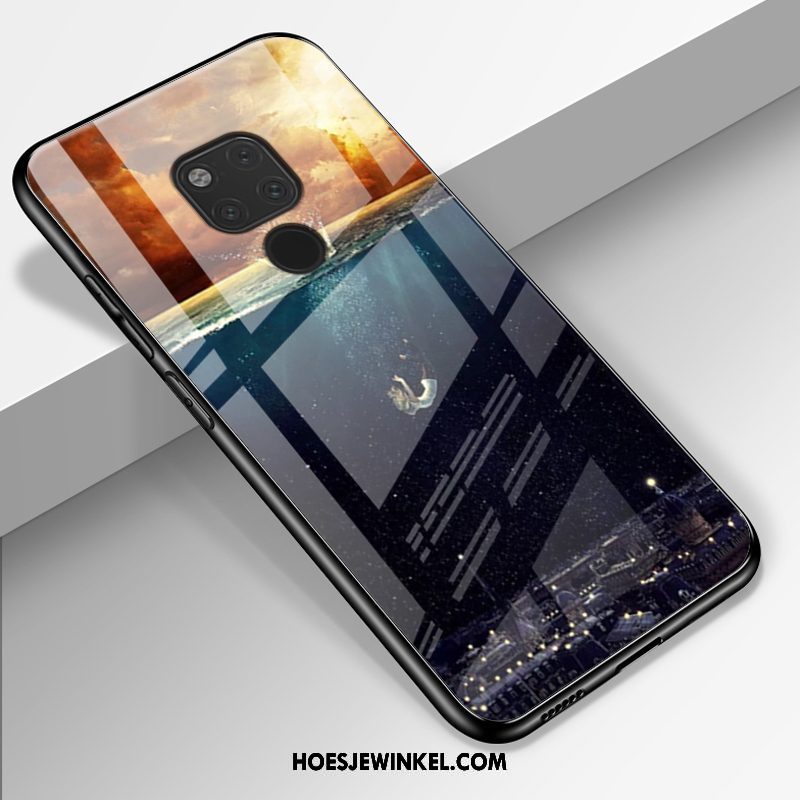 Huawei Mate 20 X Hoesje Bescherming Glas Mobiele Telefoon, Huawei Mate 20 X Hoesje Hoes All Inclusive