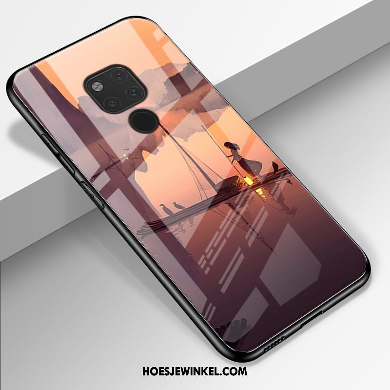 Huawei Mate 20 X Hoesje Bescherming Glas Mobiele Telefoon, Huawei Mate 20 X Hoesje Hoes All Inclusive