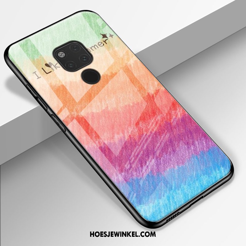 Huawei Mate 20 X Hoesje Bescherming Glas Mobiele Telefoon, Huawei Mate 20 X Hoesje Hoes All Inclusive