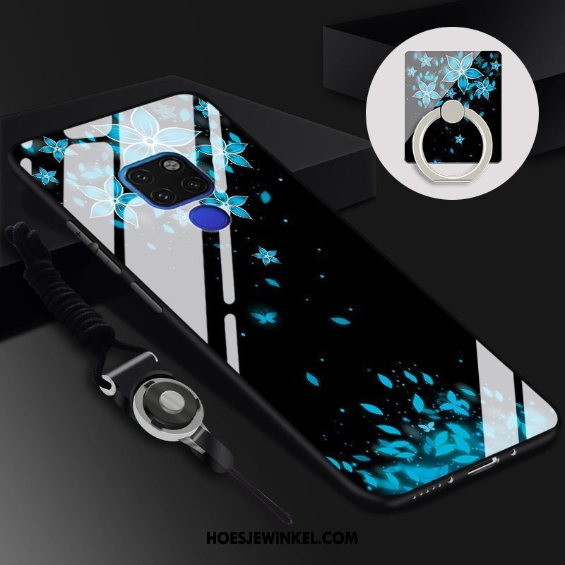 Huawei Mate 20 X Hoesje Geel Net Red Mobiele Telefoon, Huawei Mate 20 X Hoesje All Inclusive Glas