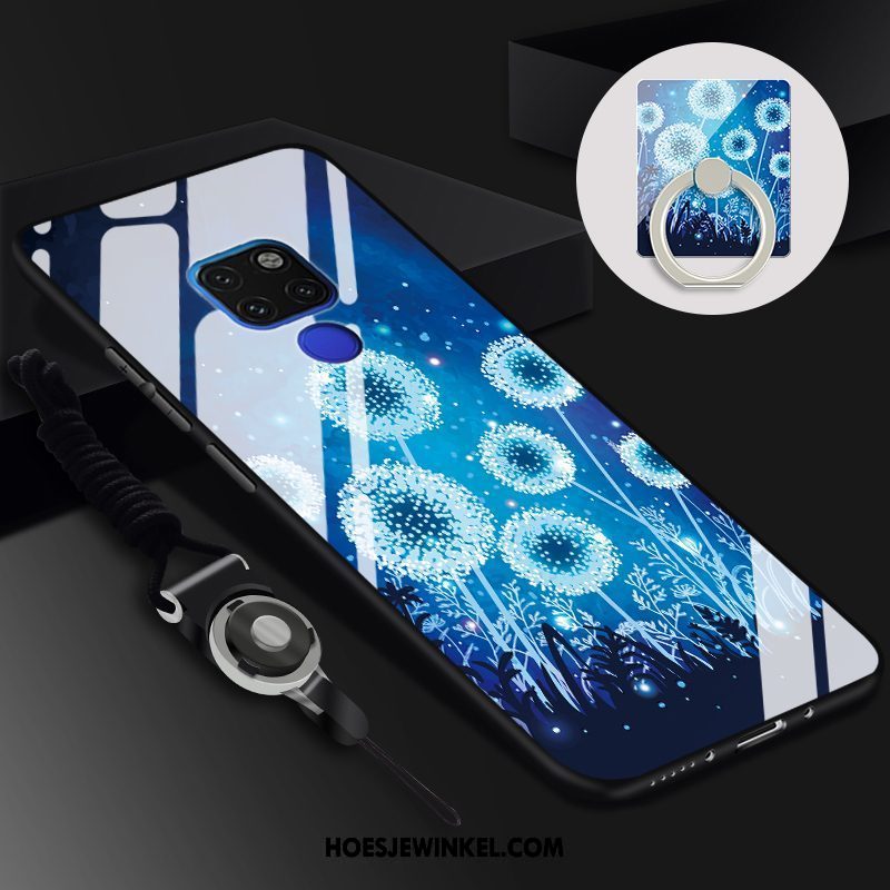 Huawei Mate 20 X Hoesje Geel Net Red Mobiele Telefoon, Huawei Mate 20 X Hoesje All Inclusive Glas