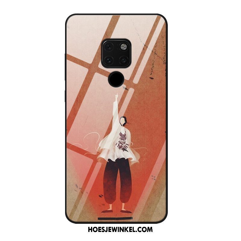 Huawei Mate 20 X Hoesje Mobiele Telefoon Grote Purper, Huawei Mate 20 X Hoesje Pas Lovers