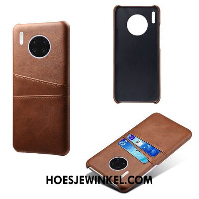 Huawei Mate 30 Hoesje Anti-fall Kaart Hoes, Huawei Mate 30 Hoesje All Inclusive Leren Etui