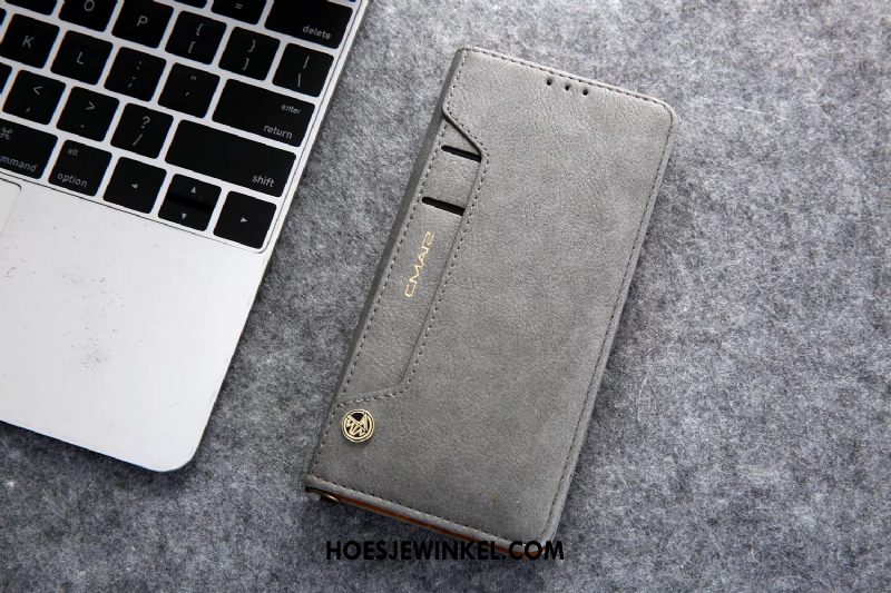 Huawei Mate 30 Hoesje Bescherming Bedrijf Kaart, Huawei Mate 30 Hoesje Portemonnee Hoes