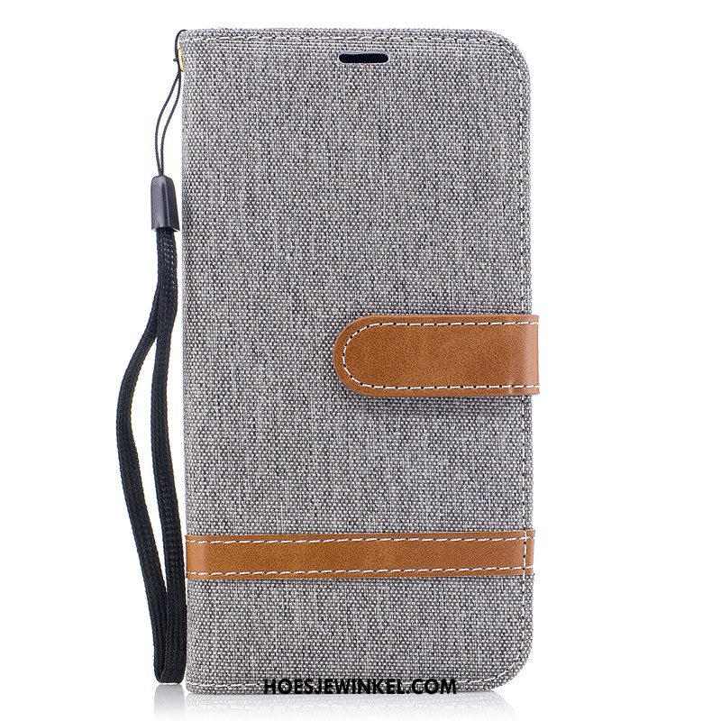 Huawei Mate 30 Hoesje Hanger Kaart Scheppend, Huawei Mate 30 Hoesje Hoes Folio Braun