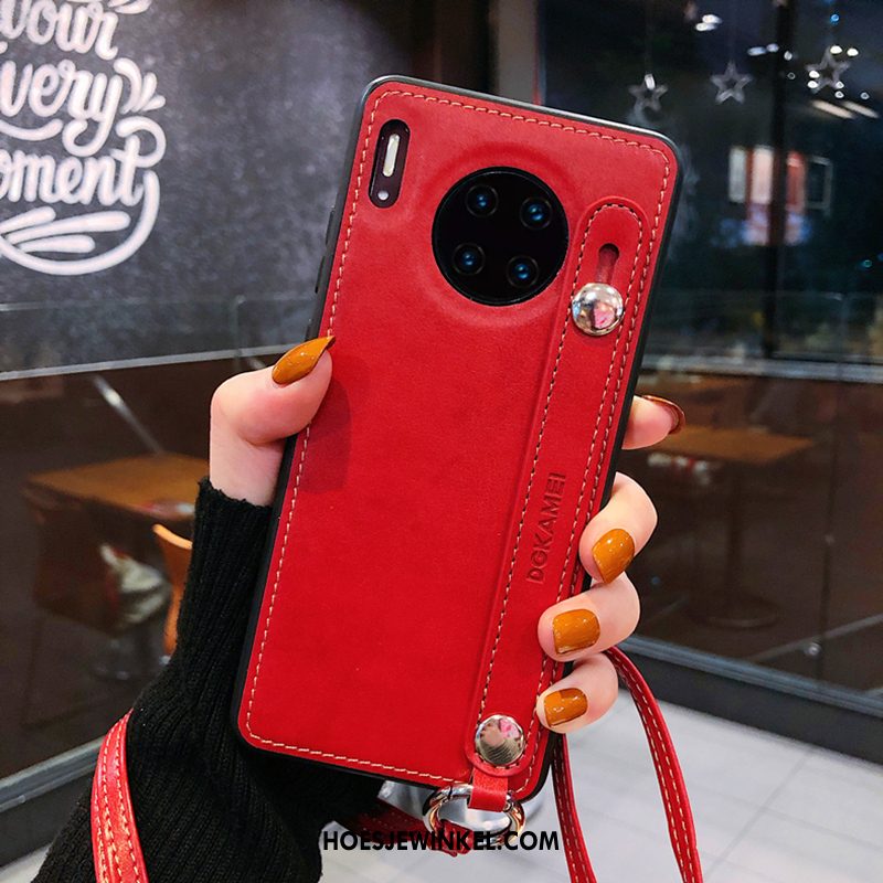 Huawei Mate 30 Hoesje Hanger Lovers Dun, Huawei Mate 30 Hoesje Rood Kwaliteit