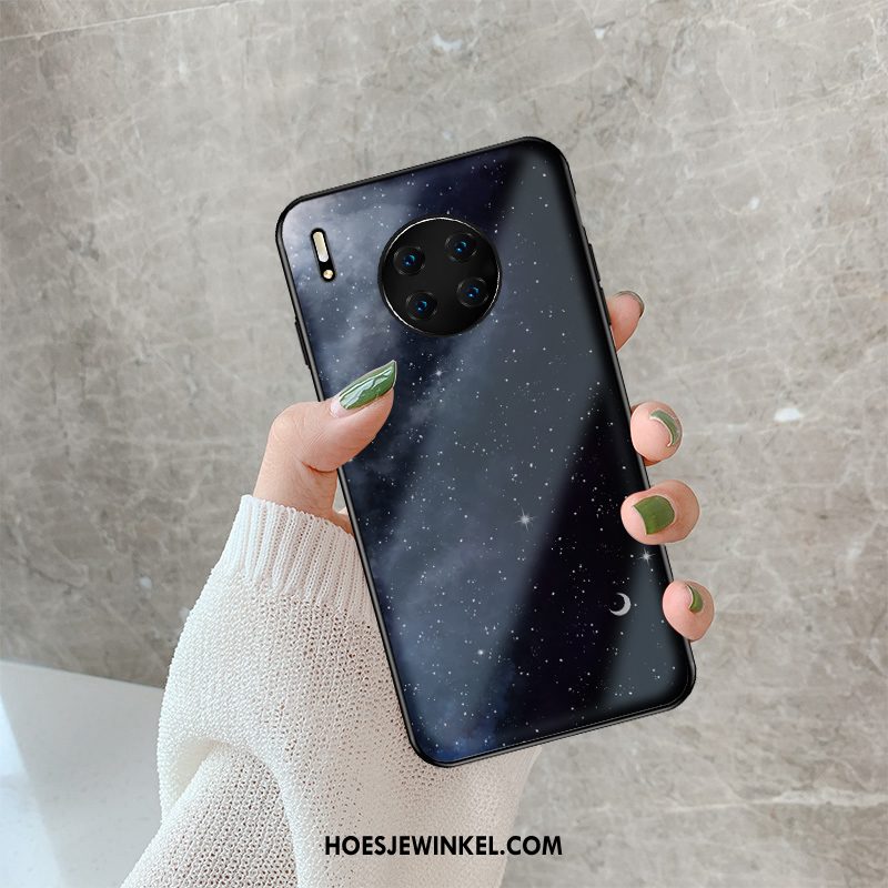 Huawei Mate 30 Hoesje Persoonlijk Zwart Nieuw, Huawei Mate 30 Hoesje Mobiele Telefoon Original