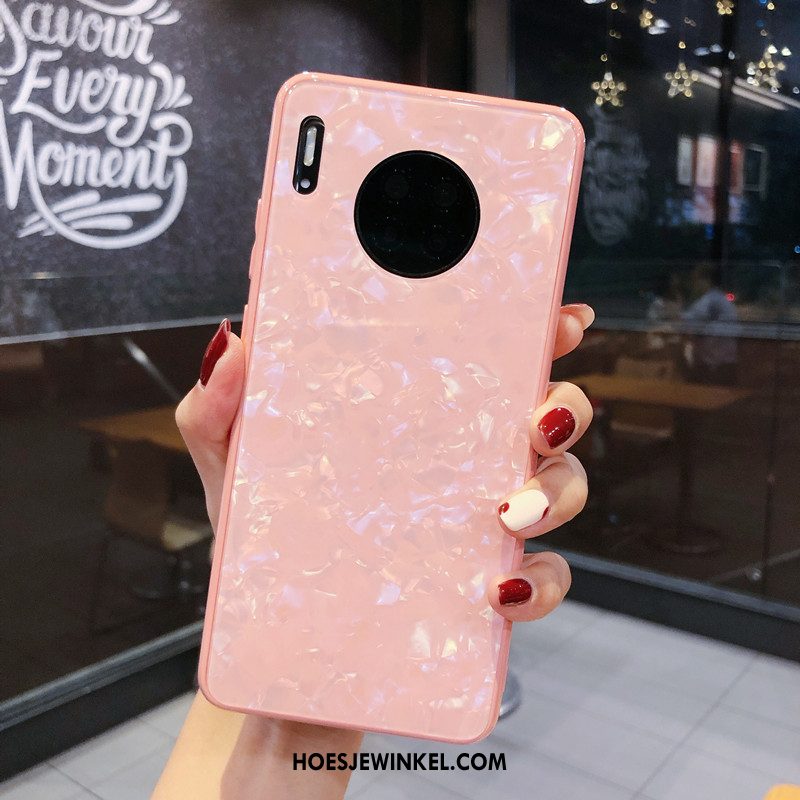 Huawei Mate 30 Hoesje Scheppend Glas Hoes, Huawei Mate 30 Hoesje Nieuw Mobiele Telefoon