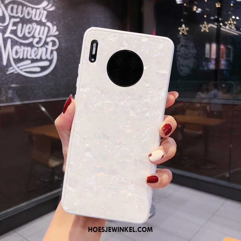 Huawei Mate 30 Hoesje Scheppend Glas Hoes, Huawei Mate 30 Hoesje Nieuw Mobiele Telefoon