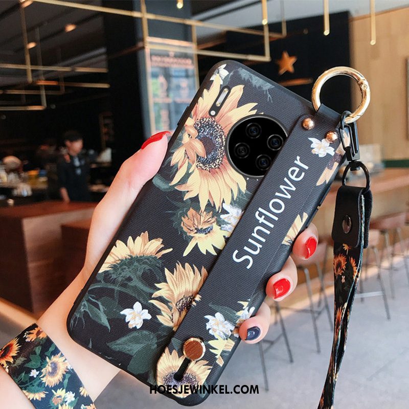 Huawei Mate 30 Hoesje Trendy Merk Hoes Vers, Huawei Mate 30 Hoesje Zonnebloem Mobiele Telefoon