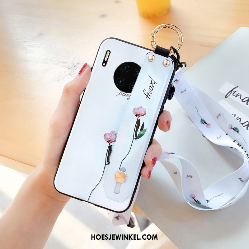 Huawei Mate 30 Hoesje Trendy Merk Zacht Scheppend, Huawei Mate 30 Hoesje Mode Mobiele Telefoon