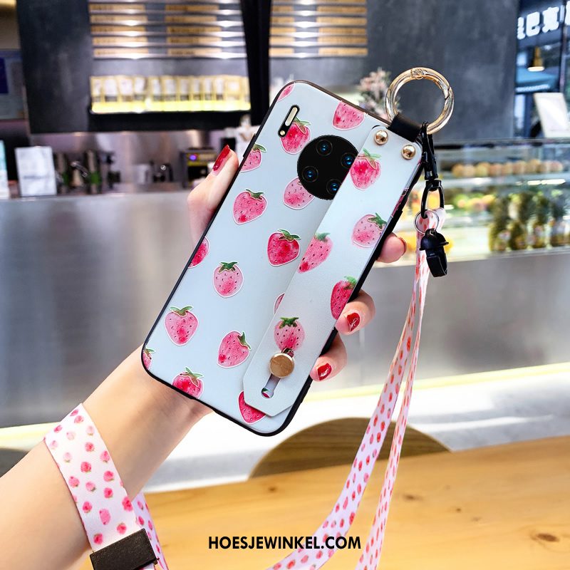 Huawei Mate 30 Hoesje Trendy Merk Zacht Scheppend, Huawei Mate 30 Hoesje Mode Mobiele Telefoon