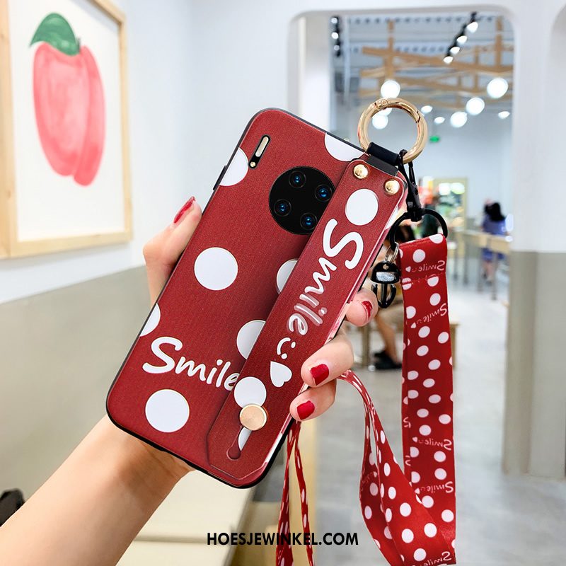 Huawei Mate 30 Hoesje Trendy Merk Zacht Scheppend, Huawei Mate 30 Hoesje Mode Mobiele Telefoon