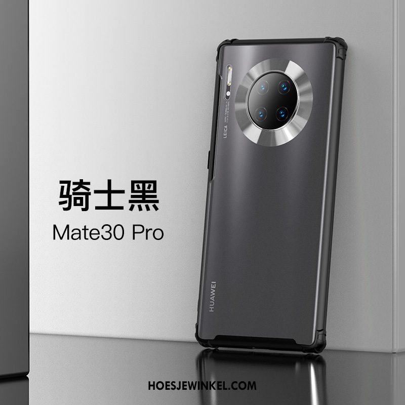 Huawei Mate 30 Pro Hoesje All Inclusive Groen Zacht, Huawei Mate 30 Pro Hoesje High End Doorzichtig