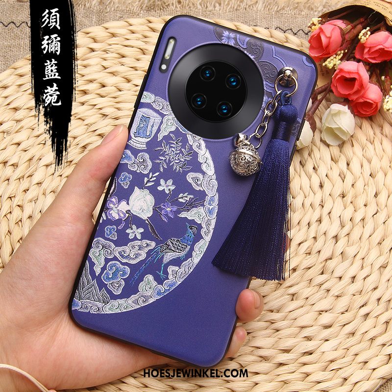 Huawei Mate 30 Pro Hoesje Anti-fall Chinese Stijl Scheppend, Huawei Mate 30 Pro Hoesje All Inclusive Mobiele Telefoon