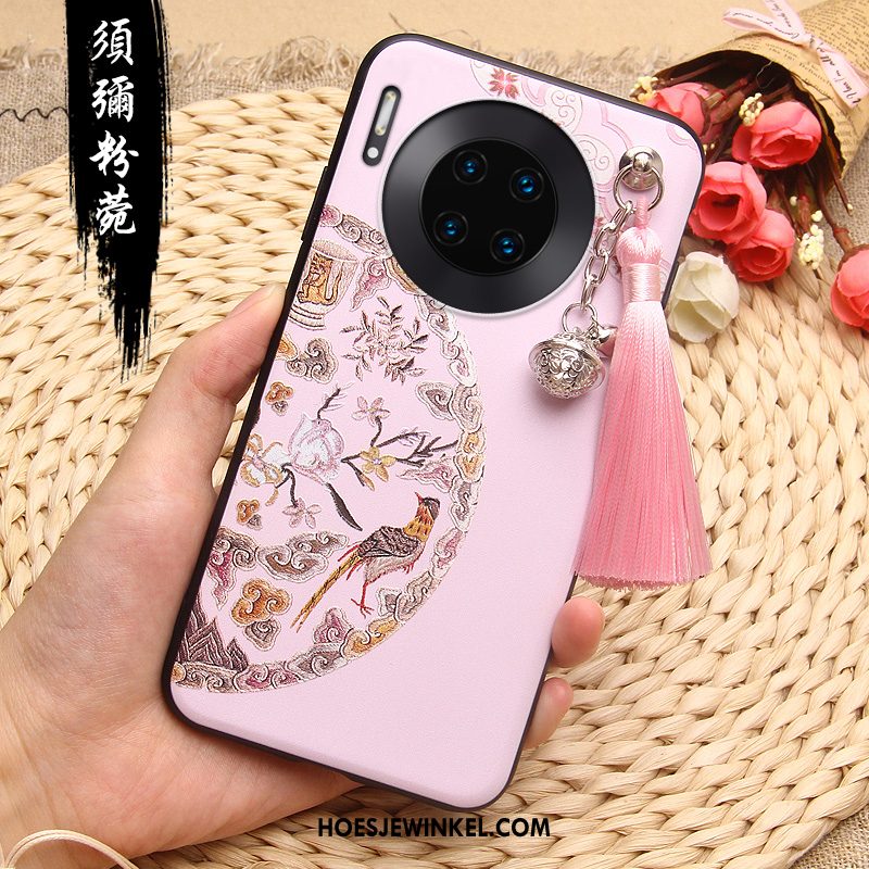 Huawei Mate 30 Pro Hoesje Anti-fall Chinese Stijl Scheppend, Huawei Mate 30 Pro Hoesje All Inclusive Mobiele Telefoon