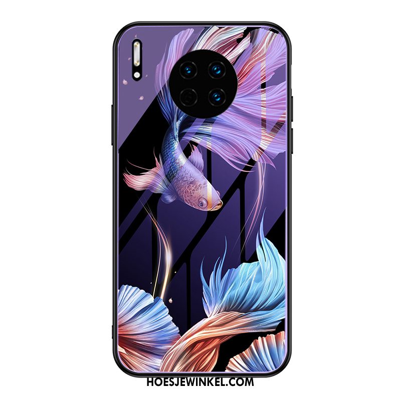 Huawei Mate 30 Pro Hoesje Chinese Stijl Anti-fall All Inclusive, Huawei Mate 30 Pro Hoesje High End Scheppend