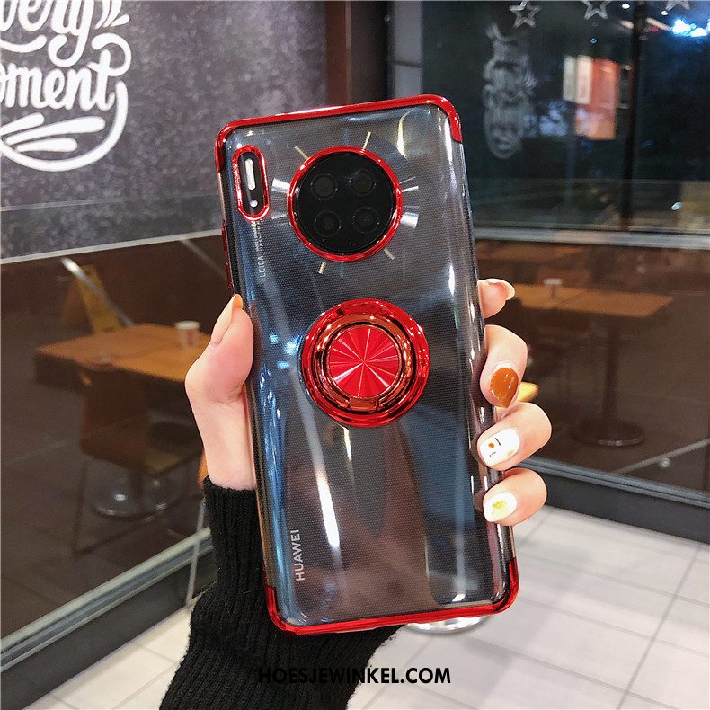 Huawei Mate 30 Pro Hoesje Dun Rood Mobiele Telefoon, Huawei Mate 30 Pro Hoesje Net Red All Inclusive