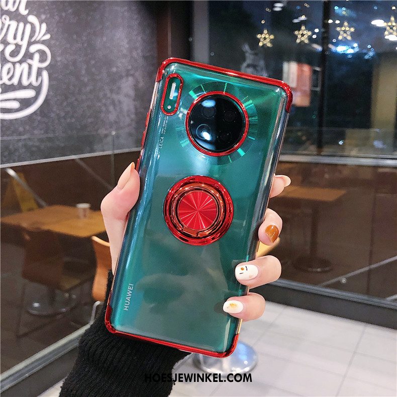 Huawei Mate 30 Pro Hoesje Dun Rood Mobiele Telefoon, Huawei Mate 30 Pro Hoesje Net Red All Inclusive