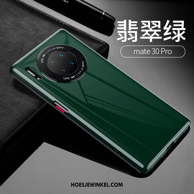Huawei Mate 30 Pro Hoesje High End Hoes Mobiele Telefoon, Huawei Mate 30 Pro Hoesje Zwart Lovers