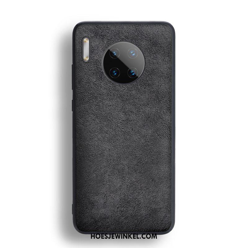 Huawei Mate 30 Pro Hoesje Hoes Antislip Trendy Merk, Huawei Mate 30 Pro Hoesje Suede Bedrijf