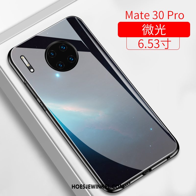 Huawei Mate 30 Pro Hoesje Mobiele Telefoon Dun Glas, Huawei Mate 30 Pro Hoesje Hard Spiegel