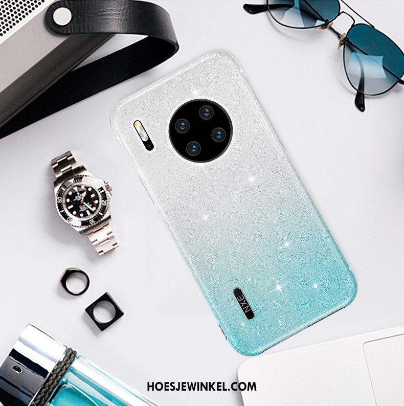 Huawei Mate 30 Pro Hoesje Nieuw Roze Ster, Huawei Mate 30 Pro Hoesje Mobiele Telefoon Dun