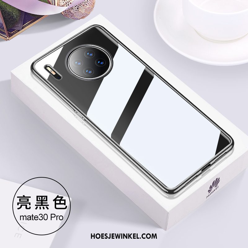 Huawei Mate 30 Pro Hoesje Siliconen Bescherming Mobiele Telefoon, Huawei Mate 30 Pro Hoesje Dun Doorzichtig