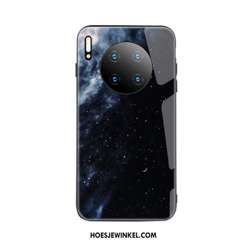 Huawei Mate 30 Pro Hoesje Spiegel Mobiele Telefoon Wind, Huawei Mate 30 Pro Hoesje Glas Super