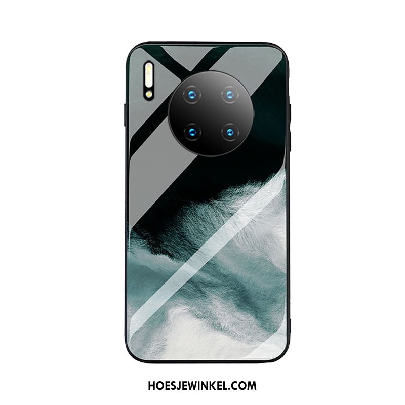 Huawei Mate 30 Pro Hoesje Spiegel Mobiele Telefoon Wind, Huawei Mate 30 Pro Hoesje Glas Super