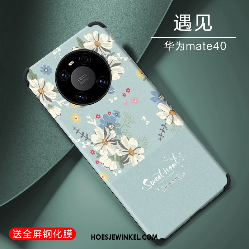 Huawei Mate 40 Hoesje Eenvoudige All Inclusive Reliëf, Huawei Mate 40 Hoesje Mobiele Telefoon Persoonlijk