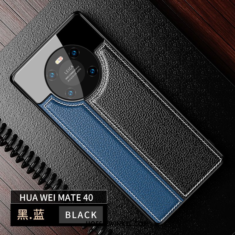 Huawei Mate 40 Hoesje Nieuw Anti-fall Leer, Huawei Mate 40 Hoesje All Inclusive Patroon