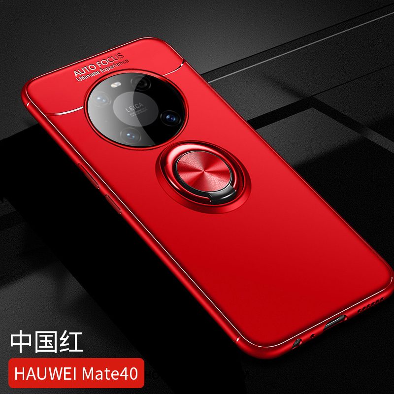 Huawei Mate 40 Hoesje Ondersteuning Trendy Merk Ring, Huawei Mate 40 Hoesje Schrobben Auto