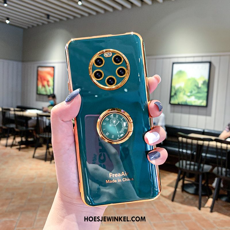 Huawei Mate 40 Pro+ Hoesje All Inclusive Folio Mobiele Telefoon, Huawei Mate 40 Pro+ Hoesje Purper Ring