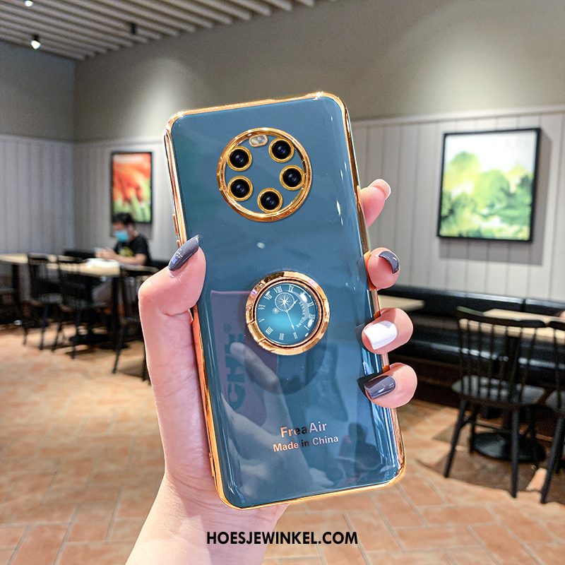 Huawei Mate 40 Pro+ Hoesje All Inclusive Folio Mobiele Telefoon, Huawei Mate 40 Pro+ Hoesje Purper Ring