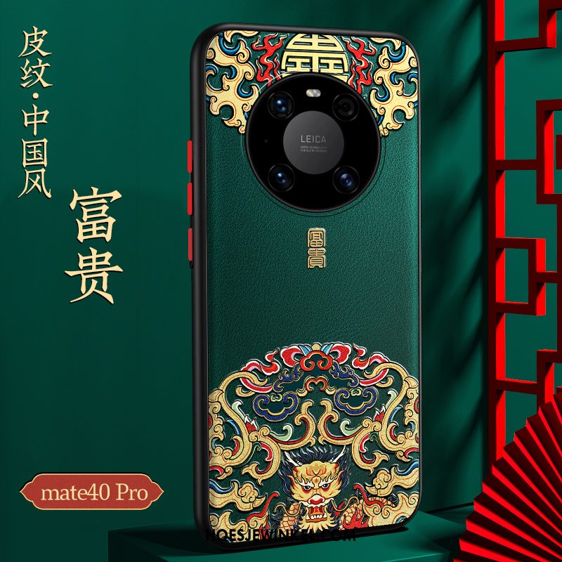 Huawei Mate 40 Pro Hoesje All Inclusive Groen Trend, Huawei Mate 40 Pro Hoesje Nieuw Mobiele Telefoon