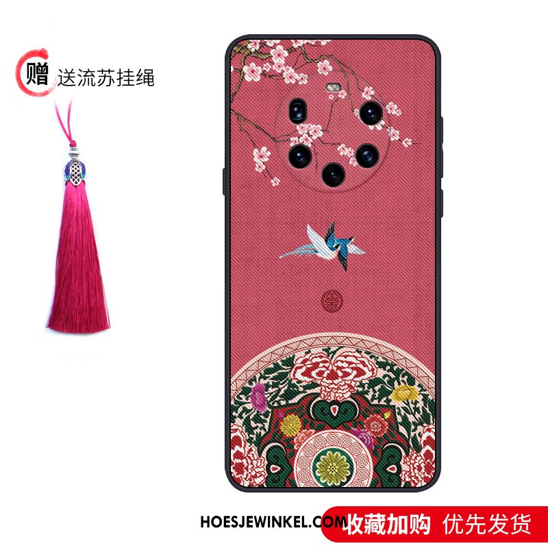 Huawei Mate 40 Pro+ Hoesje Chinese Stijl Trend Zacht, Huawei Mate 40 Pro+ Hoesje Anti-fall Bescherming