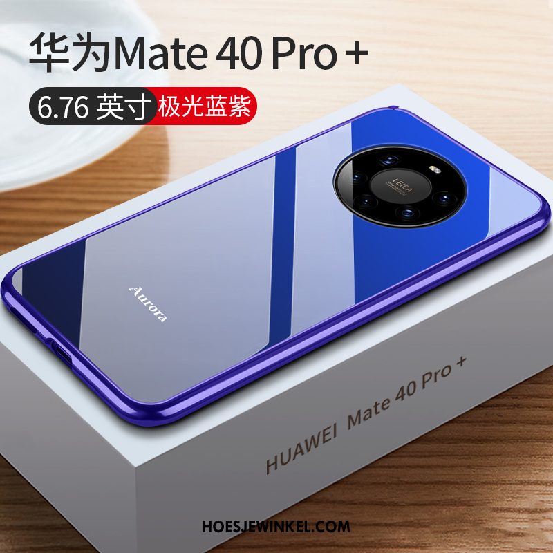 Huawei Mate 40 Pro+ Hoesje Rood Dun Nieuw, Huawei Mate 40 Pro+ Hoesje Omlijsting Mobiele Telefoon