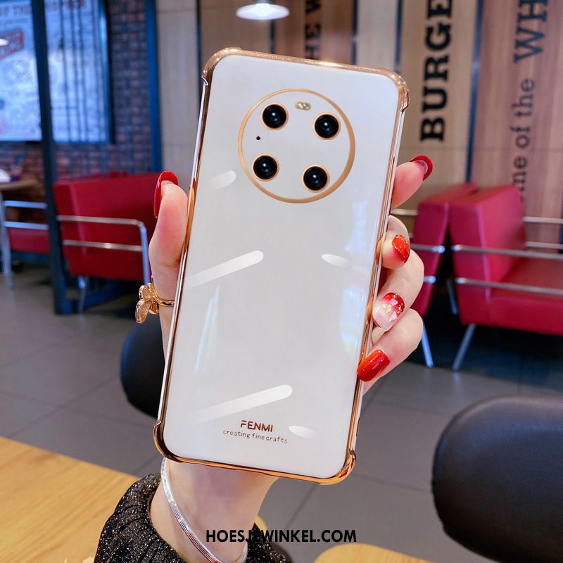 Huawei Mate 40 Pro Hoesje Siliconen All Inclusive Nieuw, Huawei Mate 40 Pro Hoesje Scheppend Hoes