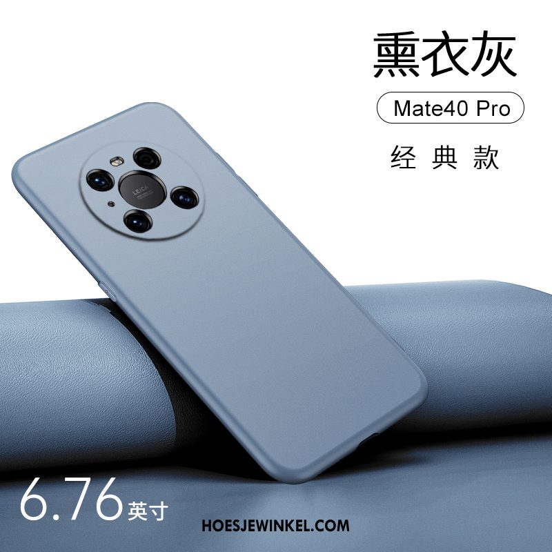 Huawei Mate 40 Pro Hoesje Siliconen Bescherming Hoes, Huawei Mate 40 Pro Hoesje Mobiele Telefoon Auto