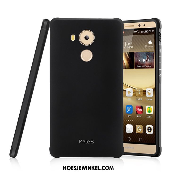 Huawei Mate 8 Hoesje Anti-fall All Inclusive Zacht, Huawei Mate 8 Hoesje Hoes Grijs