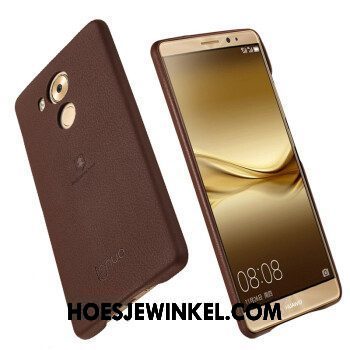 Huawei Mate 8 Hoesje Bescherming Mesh Rood, Huawei Mate 8 Hoesje Zacht Pu